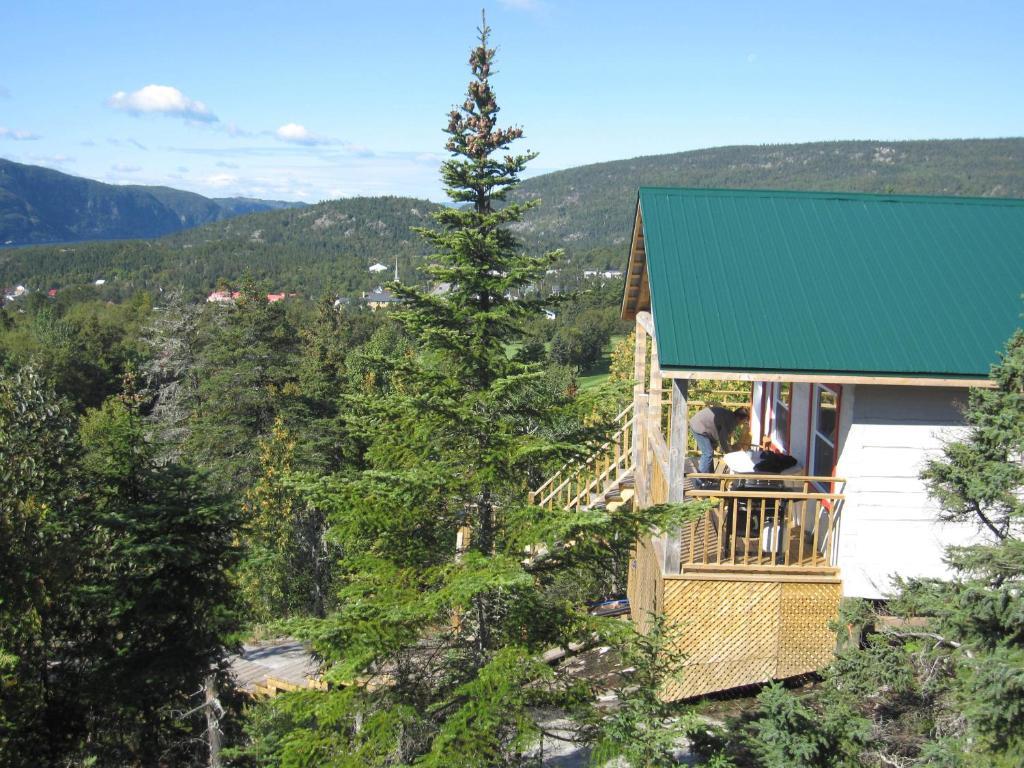 Chalet De La Montagne Villa Tadoussac Exteriör bild
