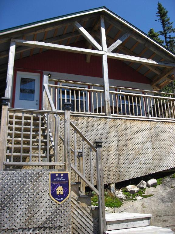 Chalet De La Montagne Villa Tadoussac Exteriör bild